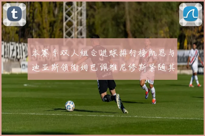 本赛季双人组合进球排行榜凯恩与迪亚斯领衔姆巴佩维尼修斯紧随其后